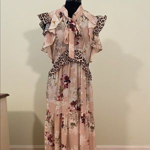 Anthropologie maxi dress